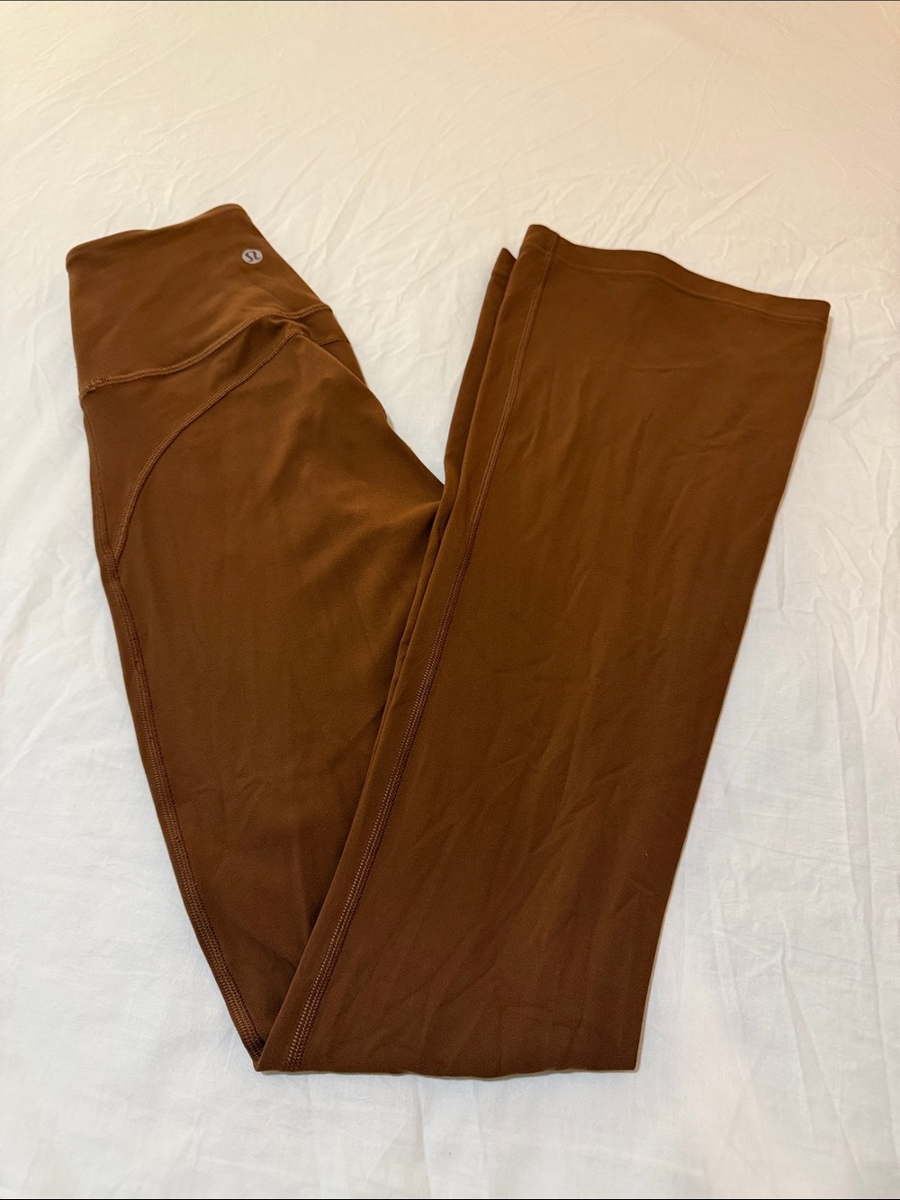 lululemon athletica Women's Brown Bootcut Leggings